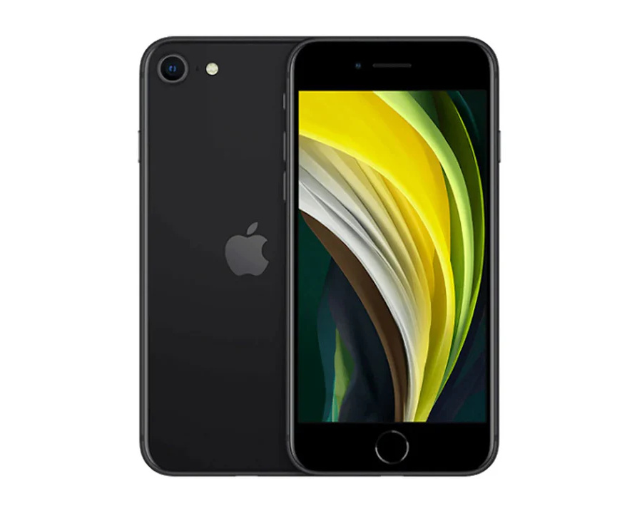 iPhone SE (2020) 64GB Svart - Gradering B (begagnad)