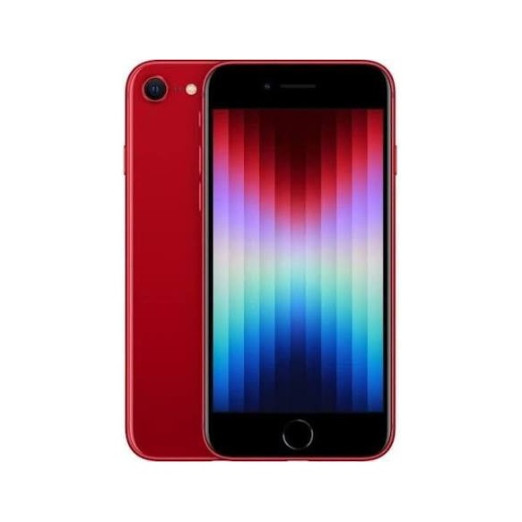 iPhone SE (2022) 128GB Svart - Gradering A (begagnad)