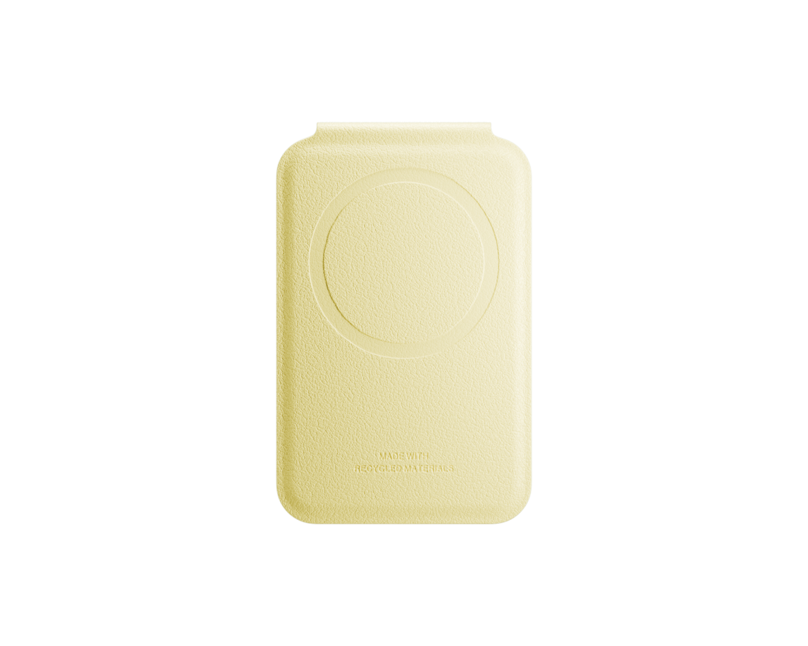 Native Union Active Wallet Stand Lemon