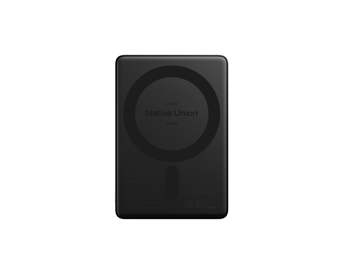 Native Union Active Power Bank 5000mAh Svart