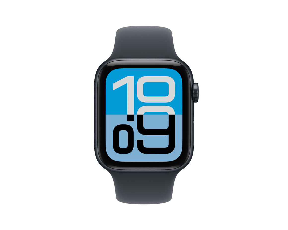 Apple Watch SE 3 Midnatt 44 mm GPS + Cellular S/M