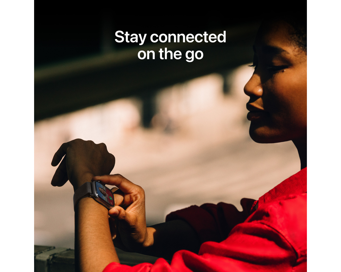 Apple Watch Series 11 Aluminium med Sportband Silver 42 mm GPS S/M