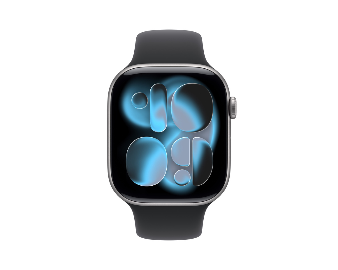 Apple Watch Series 11 Aluminium med Sportband Rymdgrå 46 mm GPS - Cellular S/M