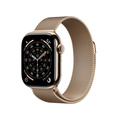 Apple Watch Series 11 Titan med Milanesisk Loop 42 mm Guld
