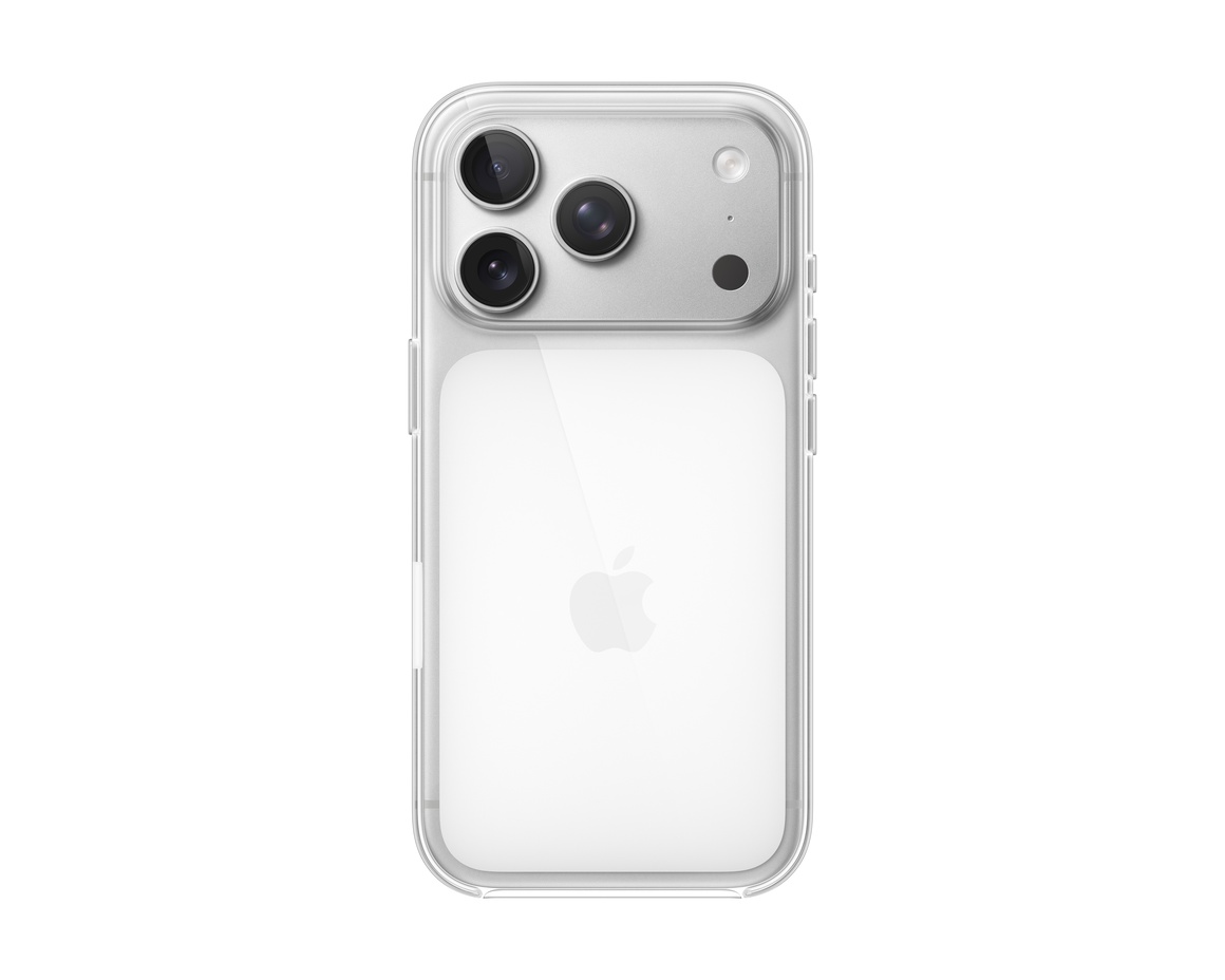 Transparent skal med MagSafe till iPhone 17 Pro