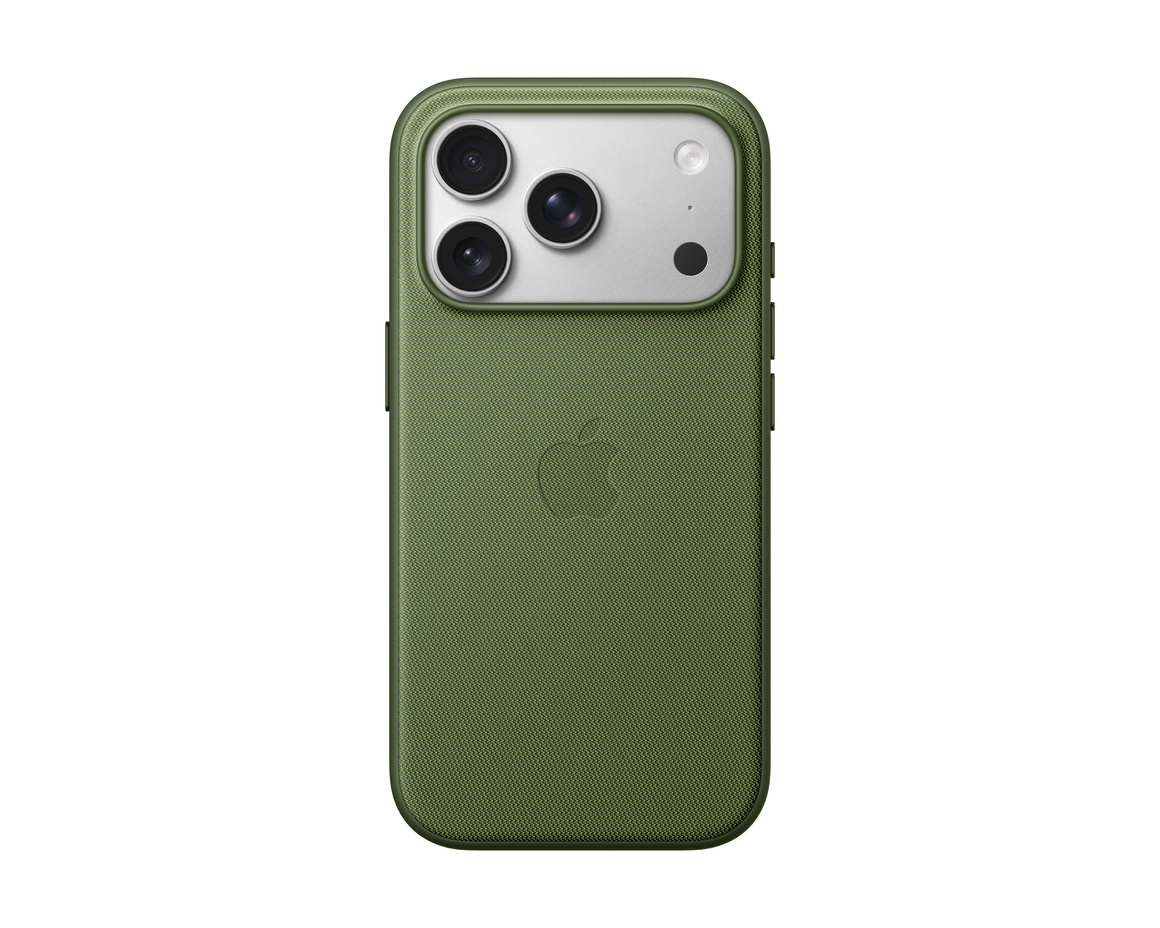 TechWoven-skal med MagSafe till iPhone 17 Pro Grön