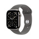 Apple Watch Series 11 Titan med Sportband Naturlig 42 mm S/M