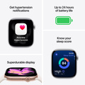 Apple Watch Series 11 Titan med Sportband Naturlig 42 mm S/M