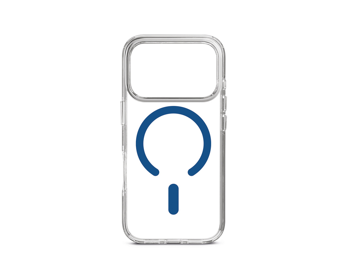 C&C - Frozen skal med magnet till iPhone 17 Pro Blå