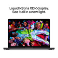 MacBook Pro 14 M5 10-core, CPU 10-core GPU/16GB/1TB SSD Rymdsvart