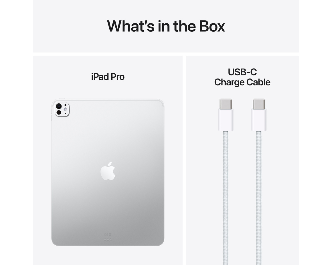 iPad Pro M5 13 tum Silver 1 TB Standardglas Wi-Fi + Cellular