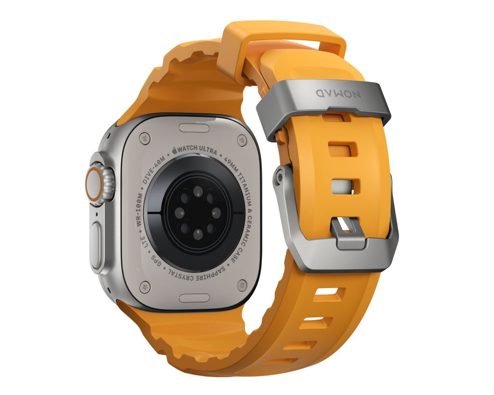 Nomad - Rocky Point Band - 46mm/49mm | Sol | Natural Hardware