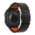 Nomad - Stratos Band - 49mm | Black Titanium | Ultra Orange FKM
