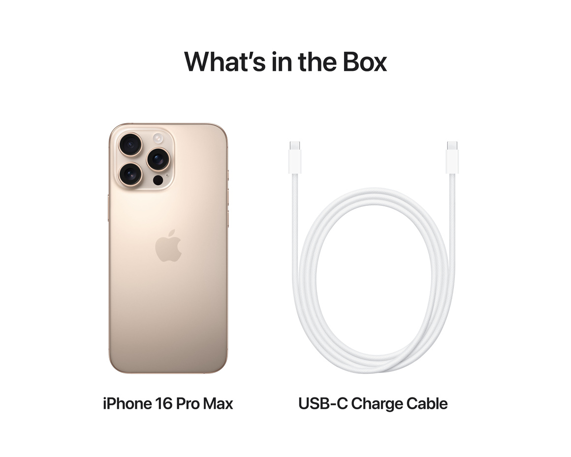 iPhone 16 Pro Max 512GB Sandfärgat Titan