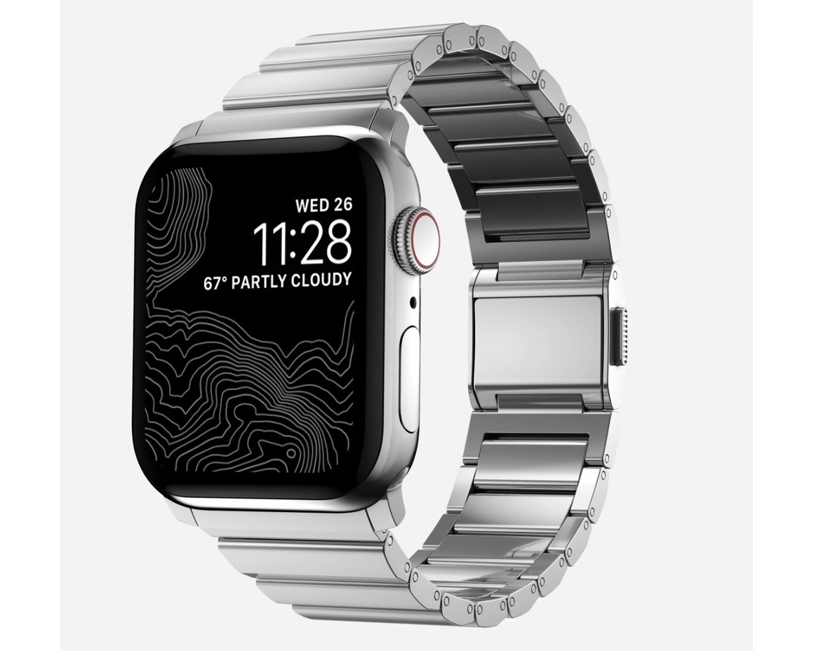 Nomad - Steel Band - 41mm/42mm | Silver Hardware