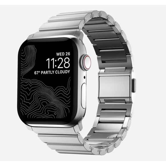 Nomad - Steel Band - 41mm/42mm | Silver Hardware