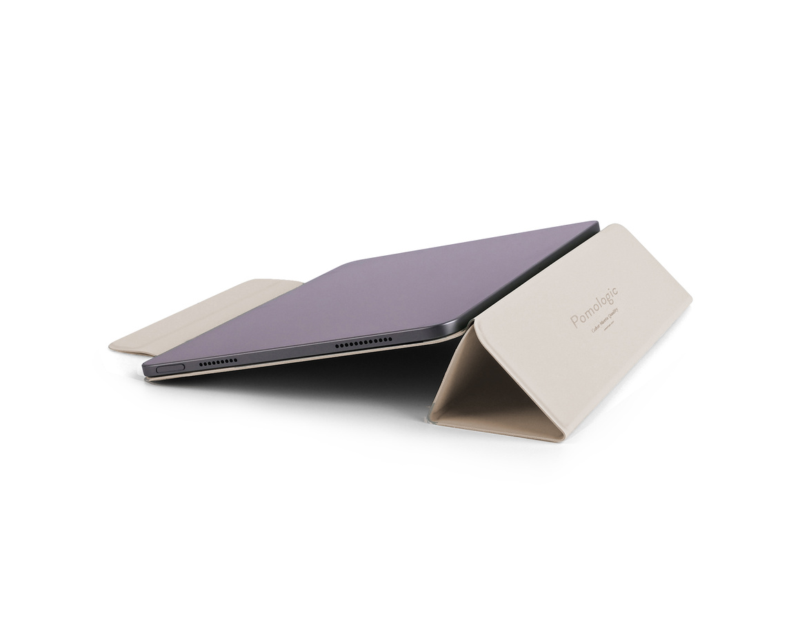 Pomologic - BookCover till iPad 11(A16)/10,9 10th Gen - Ivory