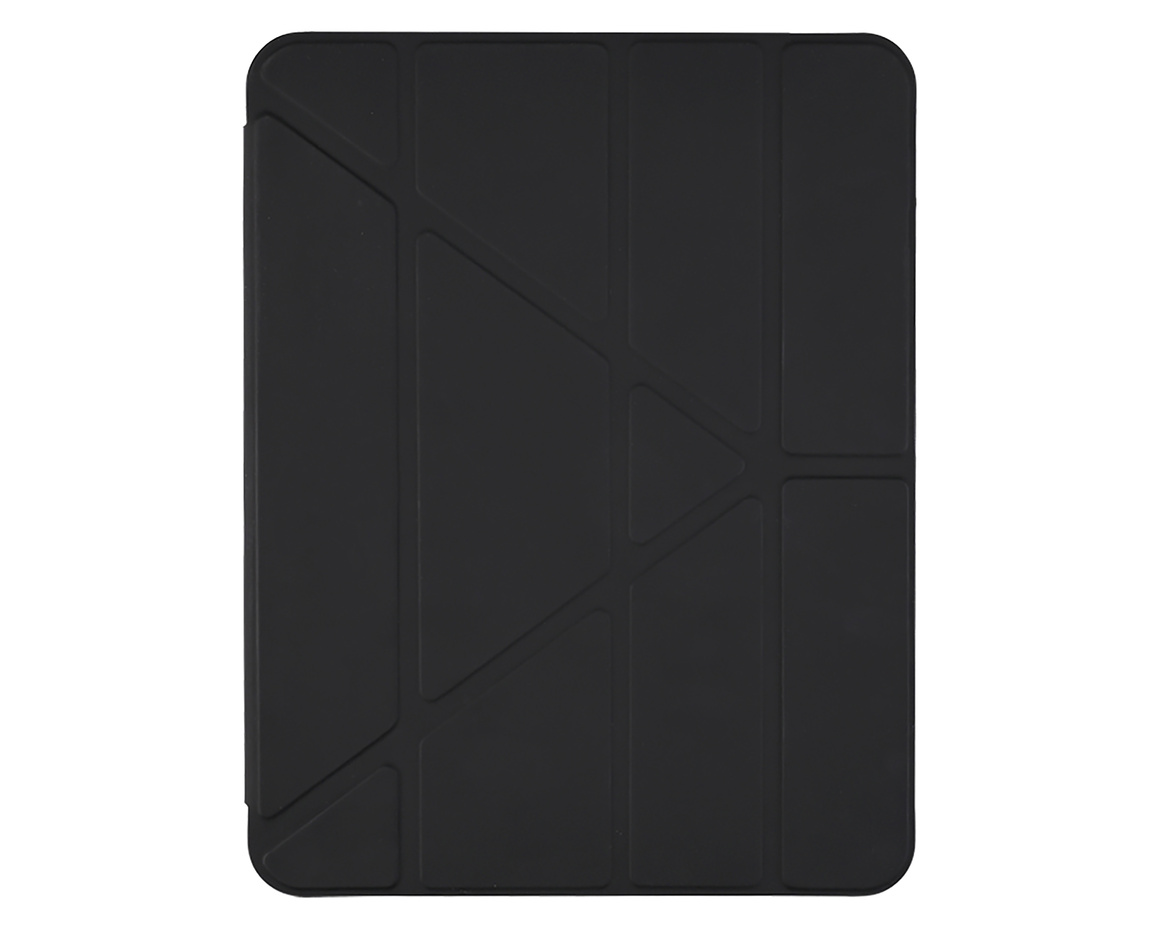 Pomologic - BookFold Clear till iPad 11(A16)/10,9 10th Gen - Clear/Svart