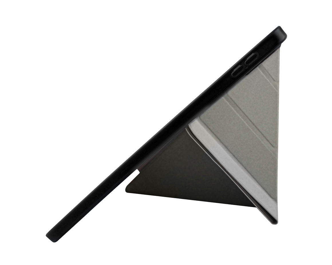 Pomologic - BookFold Clear till iPad 11(A16)/10,9 10th Gen - Clear/Svart