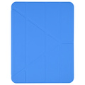 Pomologic - BookFold Clear till iPad Air 11 (M2/M3) - Clear/Blå