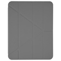 Pomologic - BookFold Clear till iPad Air 13 (M2/M3) - Clear/Grå