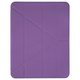 Pomologic - BookFold Clear till iPad 11(A16)/10,9 10th Gen - Clear/Lila