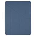 Pomologic - BookFold Clear till iPad Air 11 (M2/M3) - Clear/Marinblå