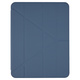 Pomologic - BookFold Clear till iPad Air 11 (M2/M3) - Clear/Marinblå
