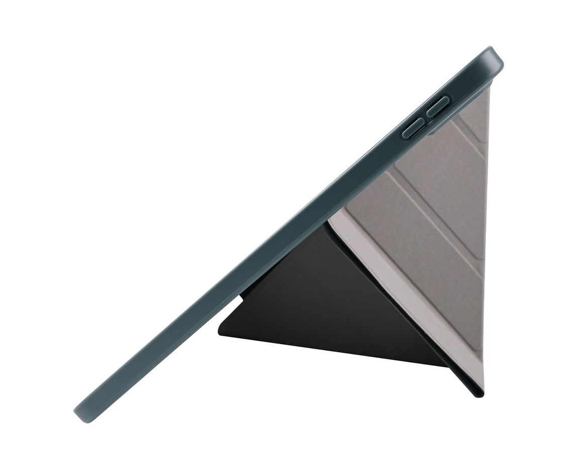 Pomologic - BookFold Clear till iPad 11(A16)/10,9 10th Gen - Clear/Marinblå