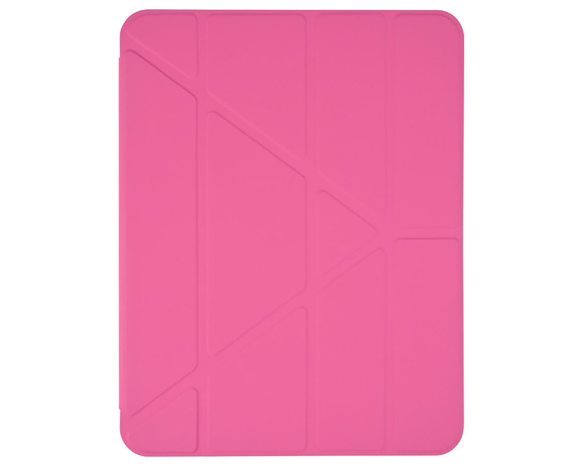 Pomologic - BookFold Clear till iPad Air 11 (M2/M3) - Clear/Rosa