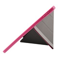 Pomologic - BookFold Clear till iPad 11(A16)/10,9 10th Gen - Clear/Rosa
