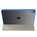 Pomologic - BookFold Clear till iPad Air 11 (M2/M3) - Clear/Blå