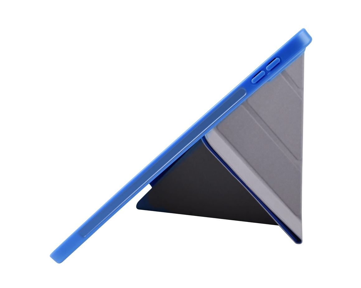 Pomologic - BookFold Clear till iPad Air 11 (M2/M3) - Clear/Blå