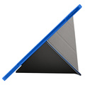 Pomologic - BookFold Clear till iPad Air 13 (M2/M3) - Clear/Blå