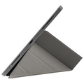 Pomologic - BookFold Clear till iPad Air 13 (M2/M3) - Clear/Grå