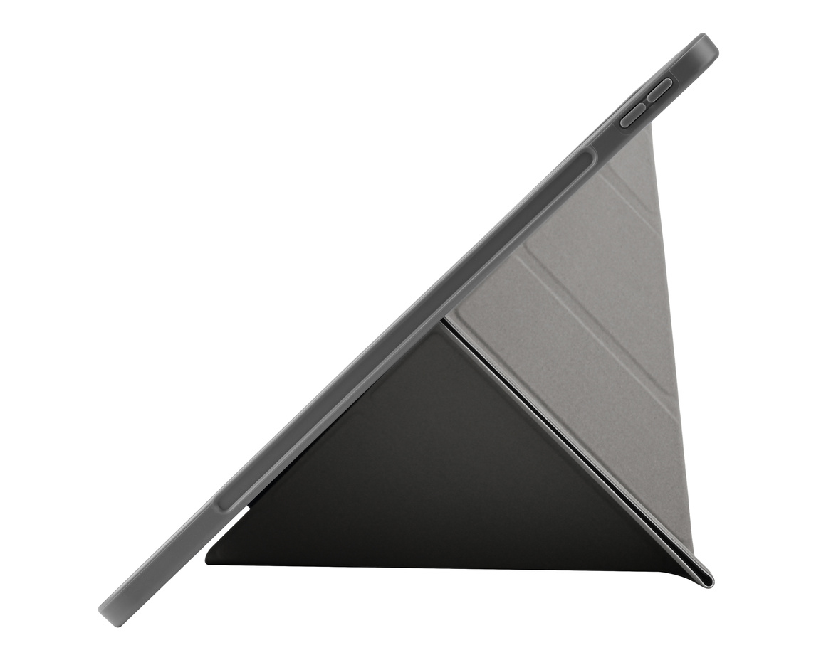 Pomologic - BookFold Clear till iPad Air 13 (M2/M3) - Clear/Grå