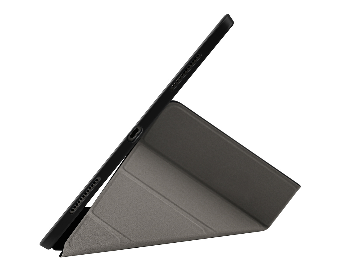 Pomologic - BookFold Clear till iPad Pro 11 (M4/M5) - Clear/Svart