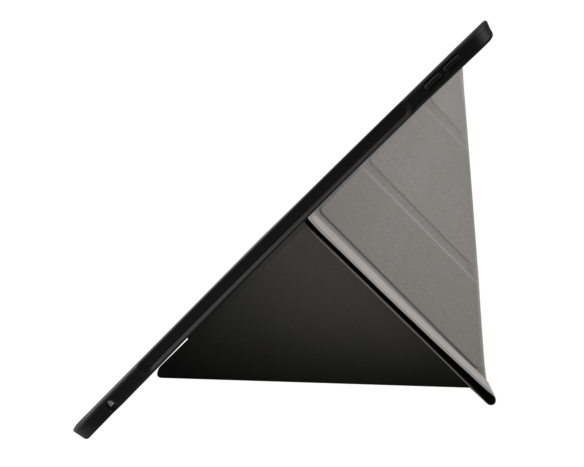 Pomologic - BookFold Clear till iPad Pro 11 (M4/M5) - Clear/Svart