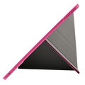Pomologic - BookFold Clear till iPad Pro 13 (M4/M5) - Clear/Rosa