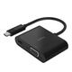 Belkin USB-C till VGA adapter med USB-C 60W PD laddningsport