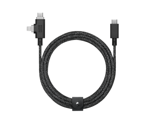 Native Union Belt Cable Duo Pro C till C/L 2.4M 240W Cosmos