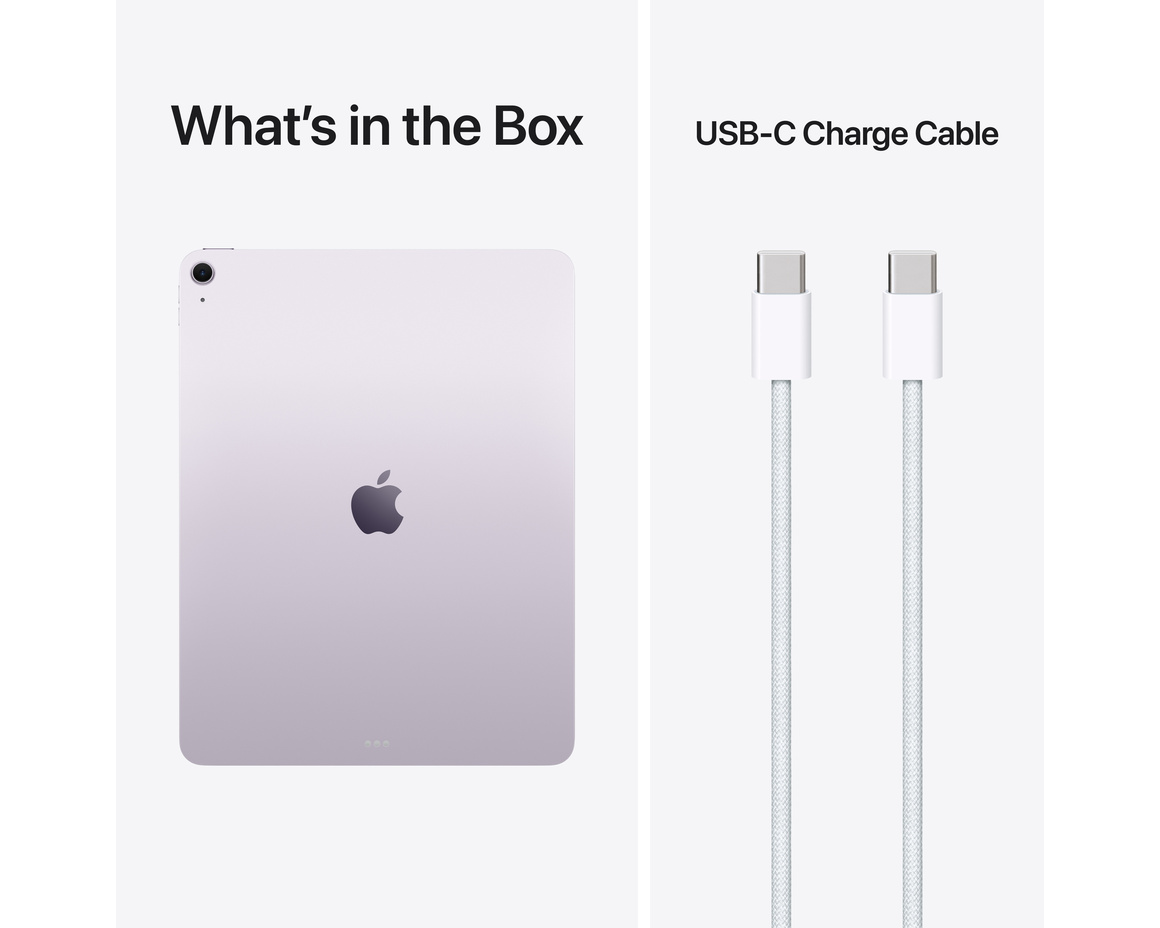iPad Air M4 Wi-Fi 128 GB Lila 13 tum
