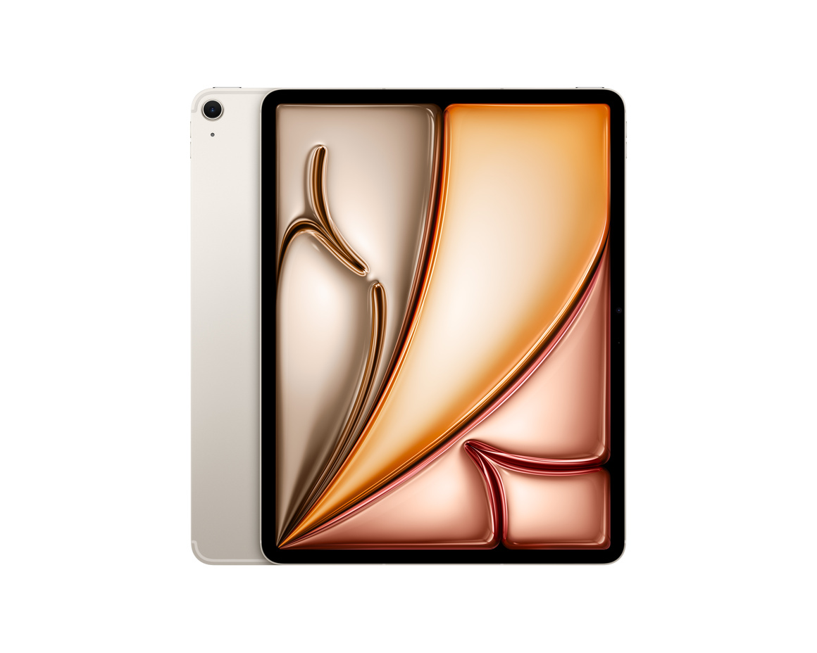 iPad Air M4 Wi-Fi + Cellular 128 GB stärnglans 13 tum