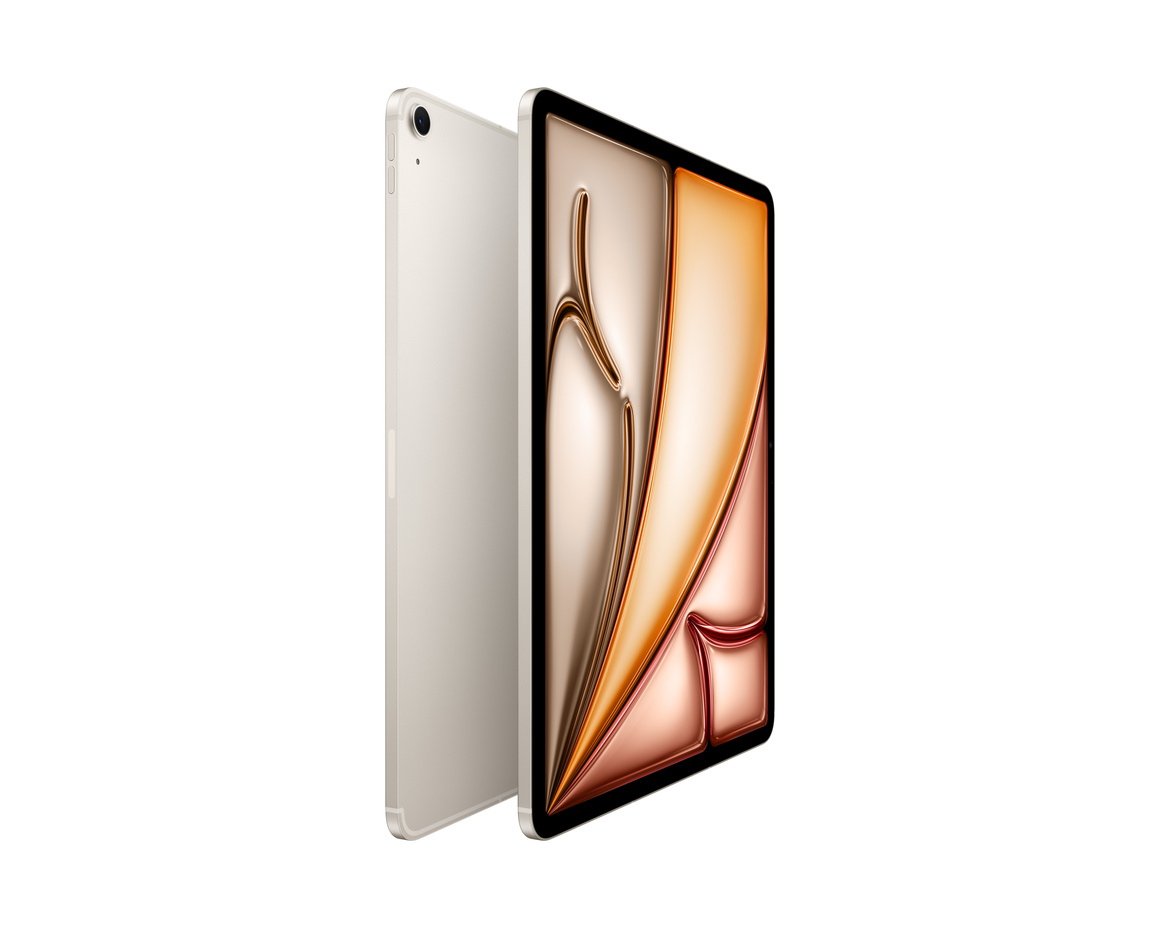 iPad Air M4 Wi-Fi + Cellular 128 GB stärnglans 13 tum