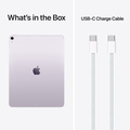 iPad Air M4 Wi-Fi + Cellular 1 TB Lila 13 tum