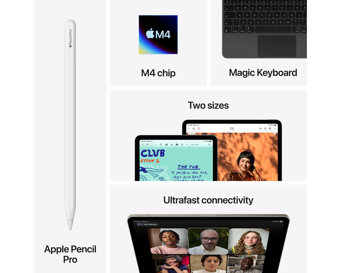 iPad Air M4 Wi-Fi 512 GB stärnglans 11 tum