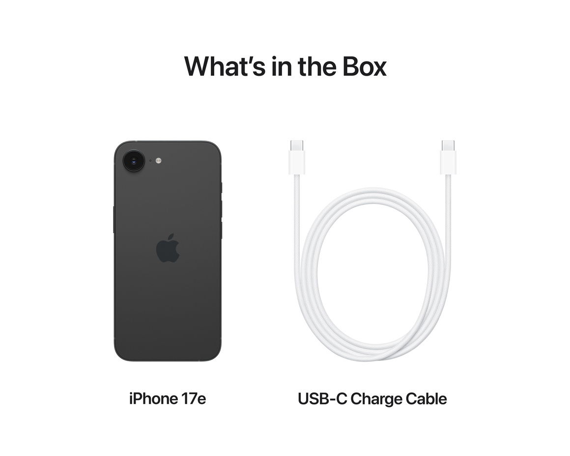 iPhone 17e 256GB svart