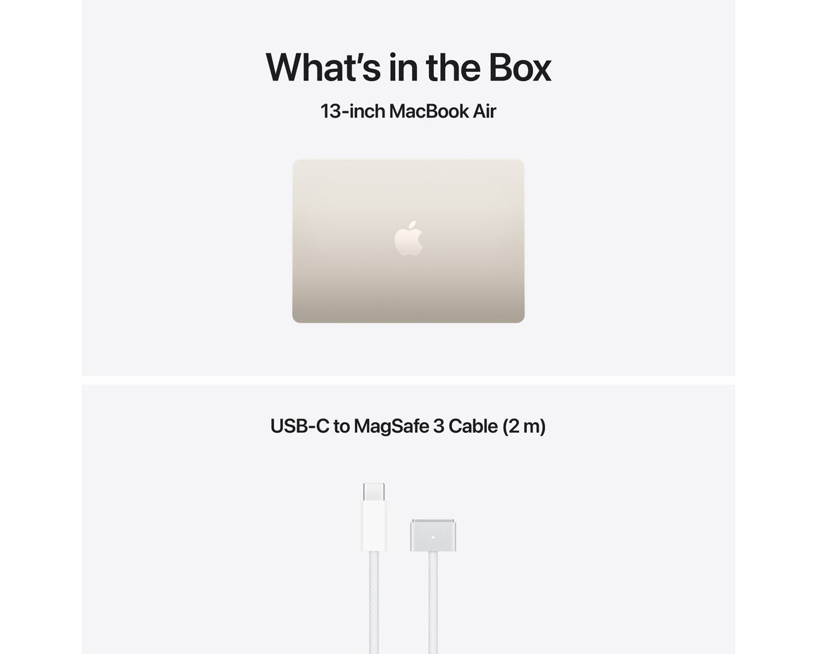 MacBook Air 13 M5, 10-core CPU,8-core GPU/16GB/512GB  -  stjärnglans