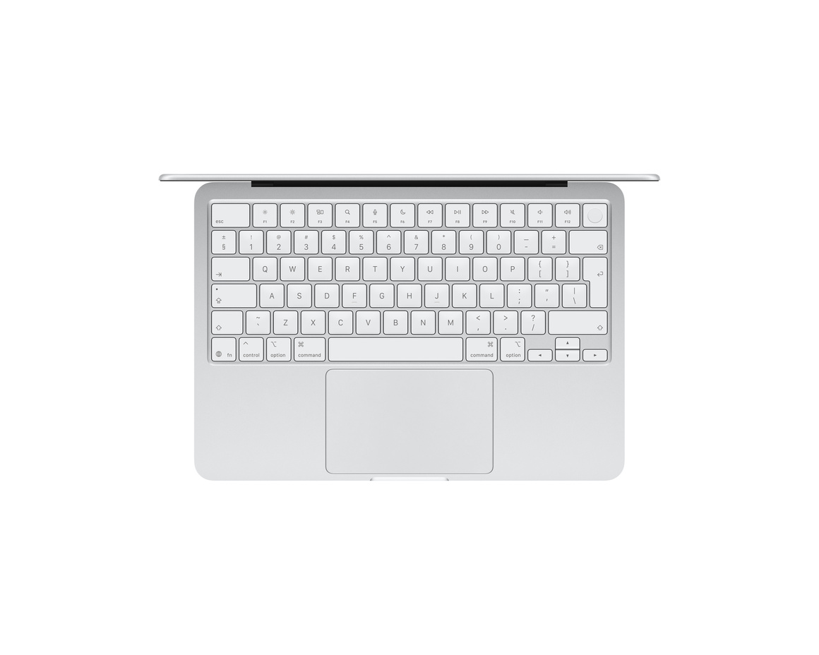MacBook Neo silver 512 GB Magic Keyboard med Touch ID