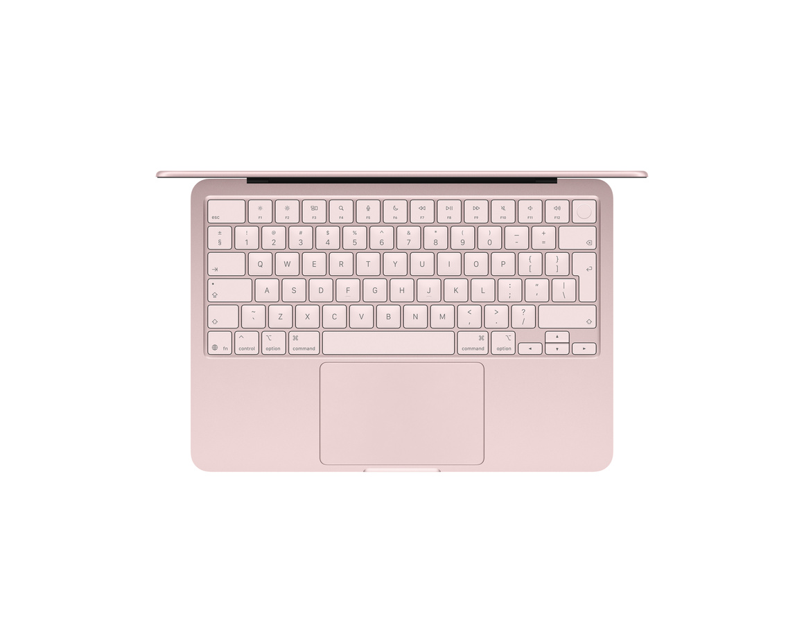 MacBook Neo rosé 512 GB Magic Keyboard med Touch ID